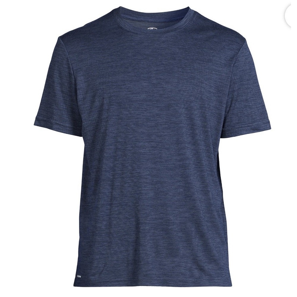 Athletic Works Men's Active Performance Jersey Tee Shirt, Sizes S